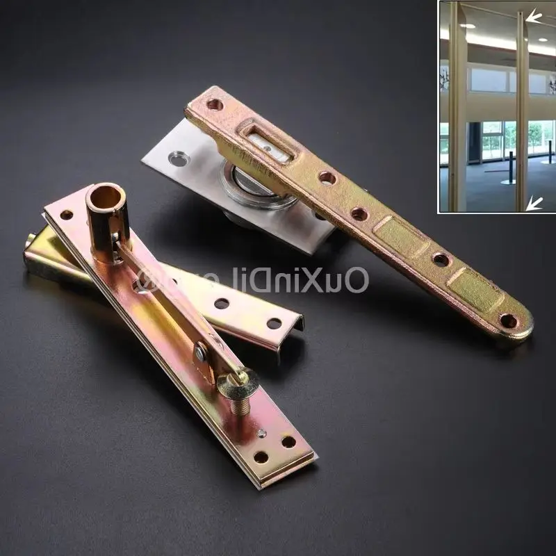 Factory Sales 1Sets Heavy Duty 360 Degree Rotation Hidden Door Hinges Pivot Hinges Install Up and Down Bearing 100KG GF895
Factory Sales 1Sets Heavy Duty 360 Degree Rotation Hidden Door Hinges Pivot Hinges Install Up and Down Bearing 100KG GF895