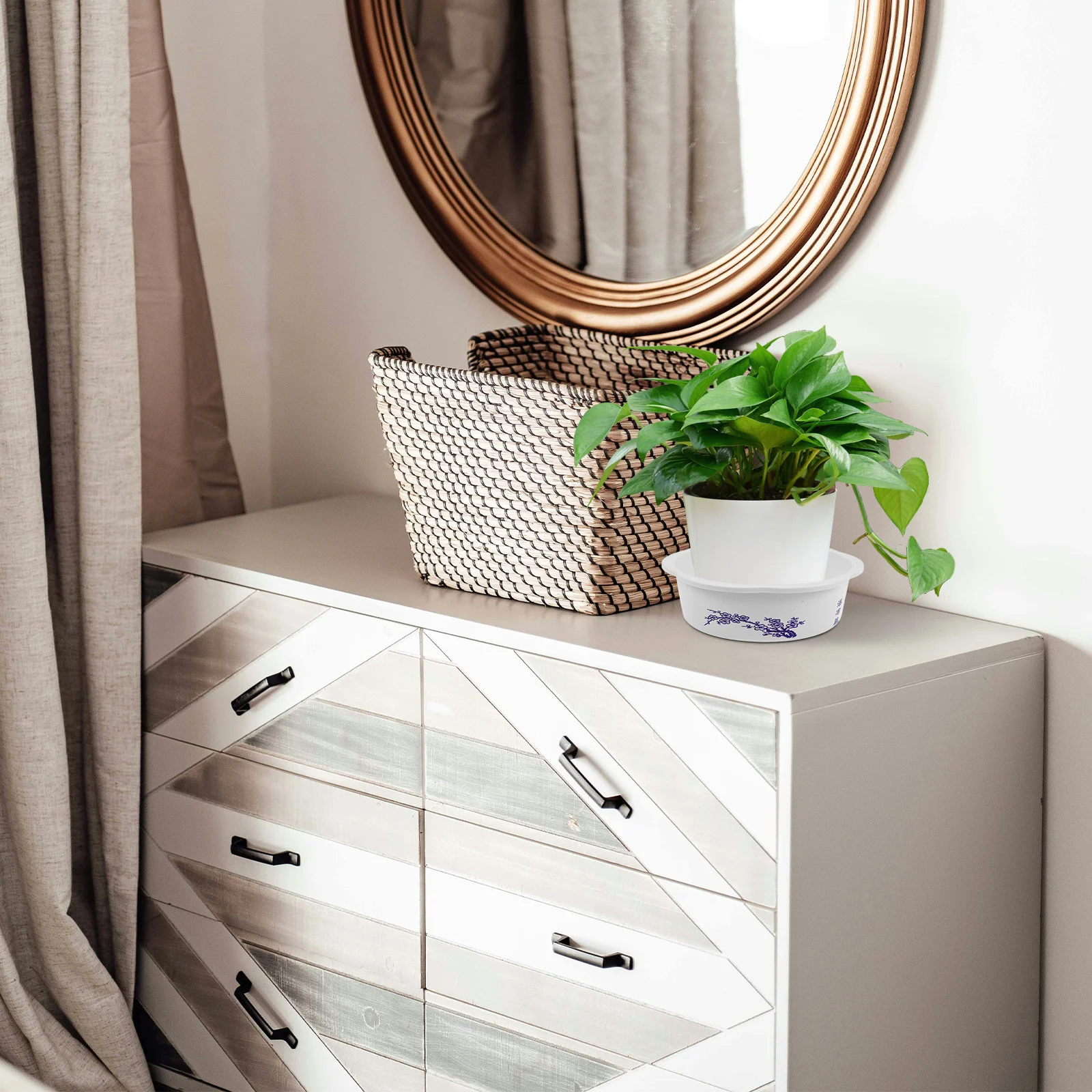 3Pcs Water Lily Planter Bowl Hydroponic Flower Pot for Lotus Aquatic Plants Indoor Office Home Decor Space Saving Plastic
3Pcs Water Lily Planter Bowl Hydroponic Flower Pot for Lotus Aquatic Plants Indoor Office Home Decor Space Saving Plastic