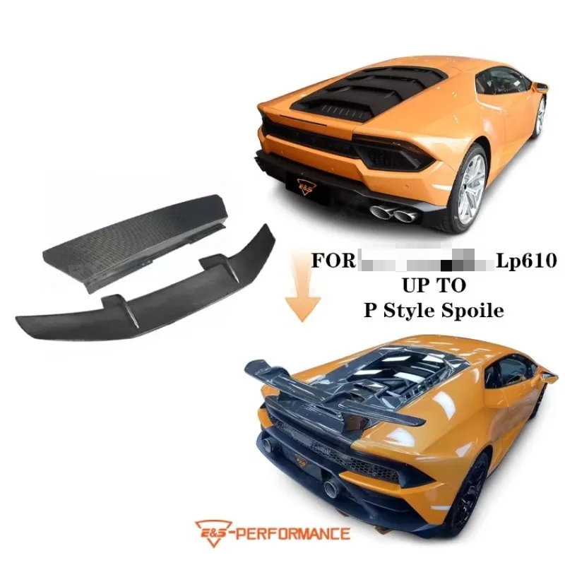 Exterior Tuning P Style Spoiler Car Accessories for LP610 Carbon Fiber Rear Bumper Wing Car Auto Parts
Exterior Tuning P Style Spoiler Car Accessories for LP610 Carbon Fiber Rear Bumper Wing Car Auto Parts