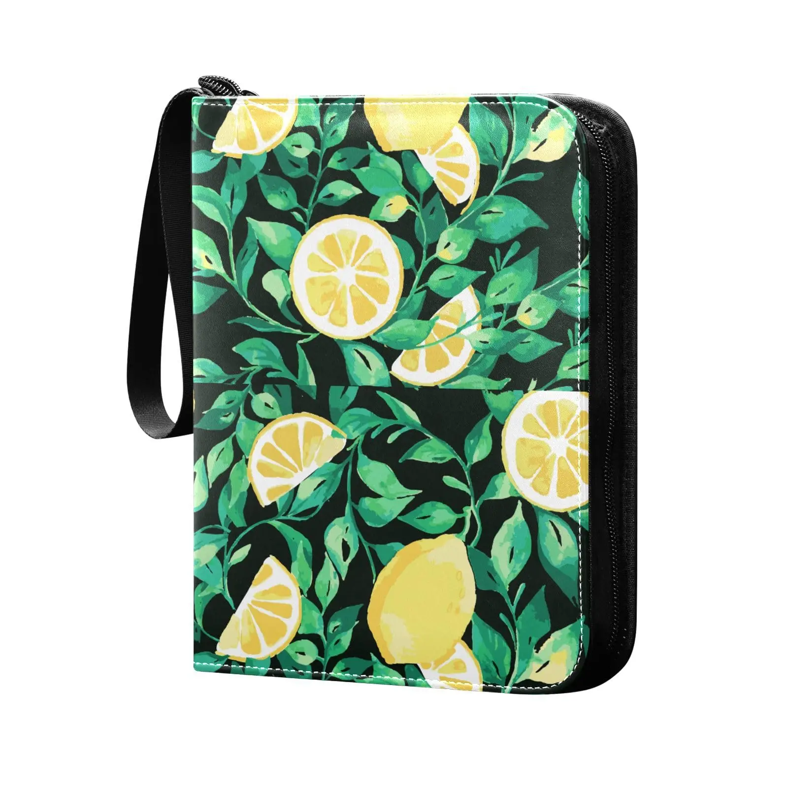Summer Lemon Floral 4 Pocket Card Binder, 400 Double Sided Pocket Album for Sport Game Cards, Unique Card Collection Storage
Summer Lemon Floral 4 Pocket Card Binder, 400 Double Sided Pocket Album for Sport Game Cards, Unique Card Collection Storage