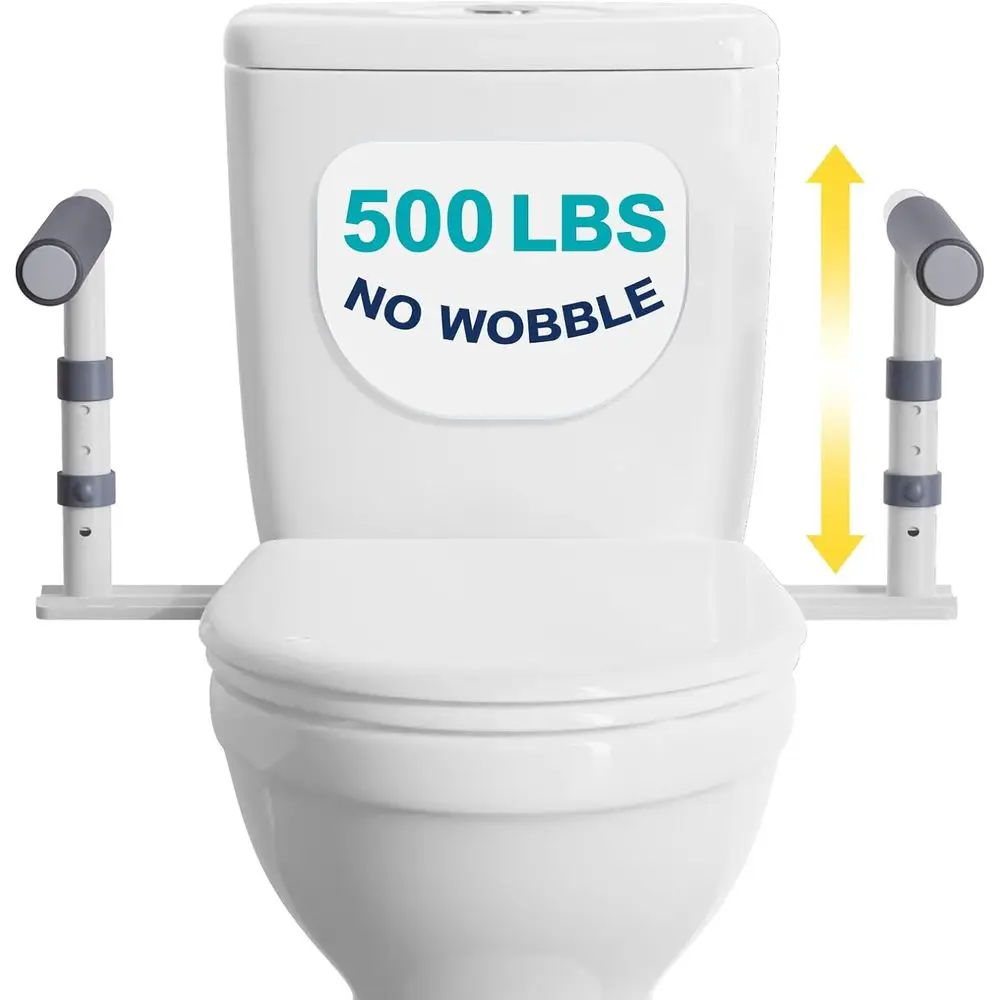 Toilet Saety Rails or Seni, Height Adjustable Toilet Saety e Grab Bars, 500lb Toilet Support Rails Easy Installation & No Wobble
Toilet Saety Rails or Seni, Height Adjustable Toilet Saety e Grab Bars, 500lb Toilet Support Rails Easy Installation & No Wobble