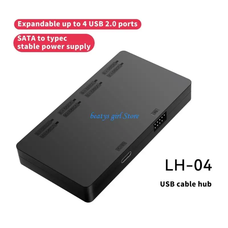 C7AB 4 Port USB2.0 9Pin Splitter Replace For Convenience Laptop Motherboard
C7AB 4 Port USB2.0 9Pin Splitter Replace For Convenience Laptop Motherboard