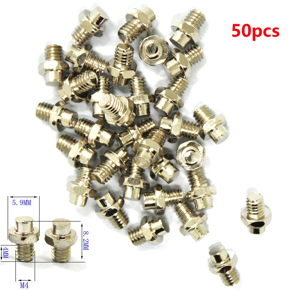 50pcs Bicycle Replacement Pedal Pins Non-Slip With Wrench Bike Pedal Bolts 72x30x17mm Steel Bike Pedal Pins
50pcs Bicycle Replacement Pedal Pins Non-Slip With Wrench Bike Pedal Bolts 72x30x17mm Steel Bike Pedal Pins