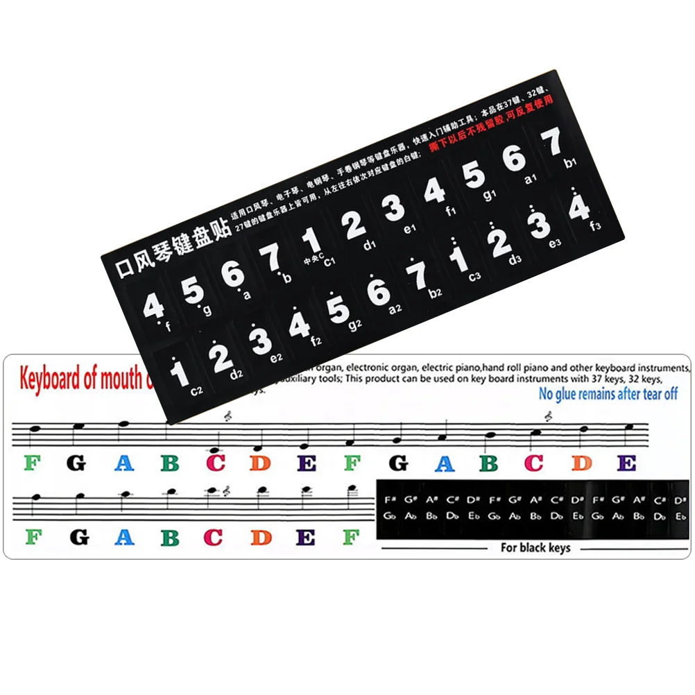 2pcs Melodica Keyboard Stickers Pitch Practice Labels Durable Adhesive Decals for Beginners Reusable Safe Material Long Lasting
2pcs Melodica Keyboard Stickers Pitch Practice Labels Durable Adhesive Decals for Beginners Reusable Safe Material Long Lasting