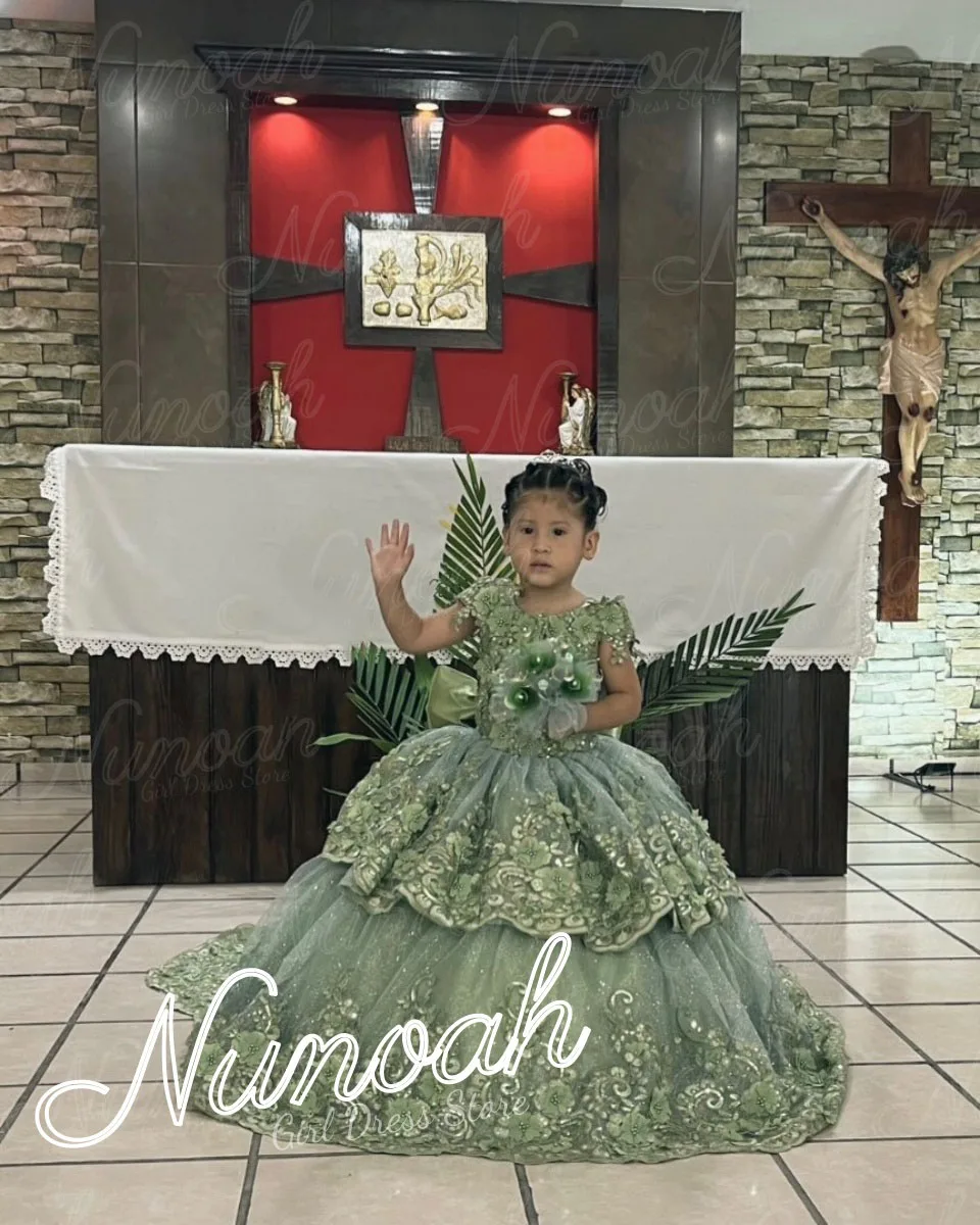 Green Flower Girl Dress For Wedding Butterflies Lace Appliques Girl Birthday Party Bow First Communion Gowns CustomizedGreen
Green Flower Girl Dress For Wedding Butterflies Lace Appliques Girl Birthday Party Bow First Communion Gowns CustomizedGreen