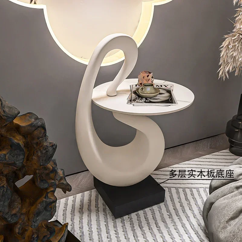 Stone Plate Small Coffee Table Light Luxury High-Grade Sense Corner Table
Stone Plate Small Coffee Table Light Luxury High-Grade Sense Corner Table