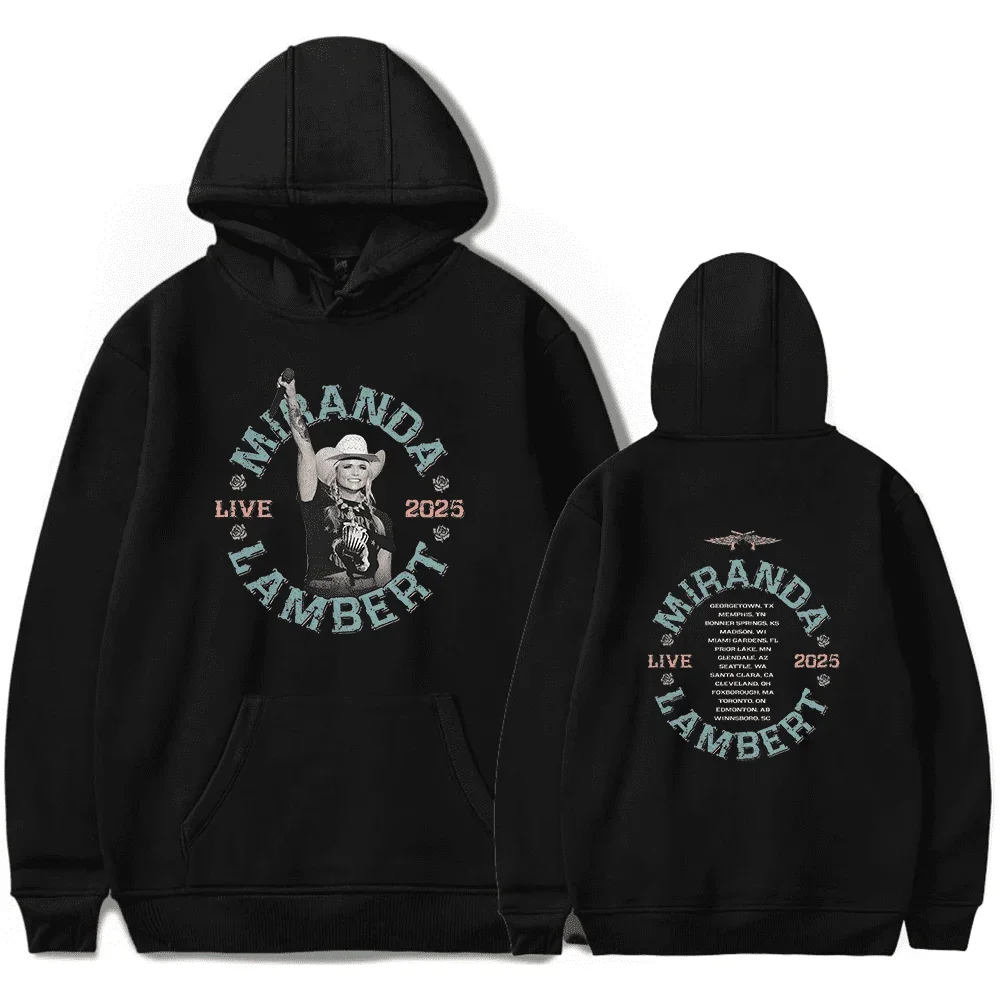 Miranda Lambert Merch Tour Live 2025 Hoodie Long Sleeve Merch Unisex Pullover Sweatshirt For Fan
Miranda Lambert Merch Tour Live 2025 Hoodie Long Sleeve Merch Unisex Pullover Sweatshirt For Fan
