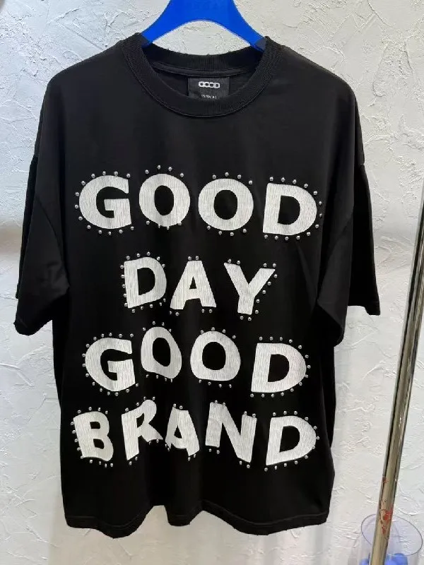 Футболка Goodbrand Allday American Style с круглым вырезом и коротким рукавом, с буквенным принтом, повседневная, хлопковая, для пар
Футболка Goodbrand Allday American Style с круглым вырезом и коротким рукавом, с буквенным принтом, повседневная, хлопковая, для пар
