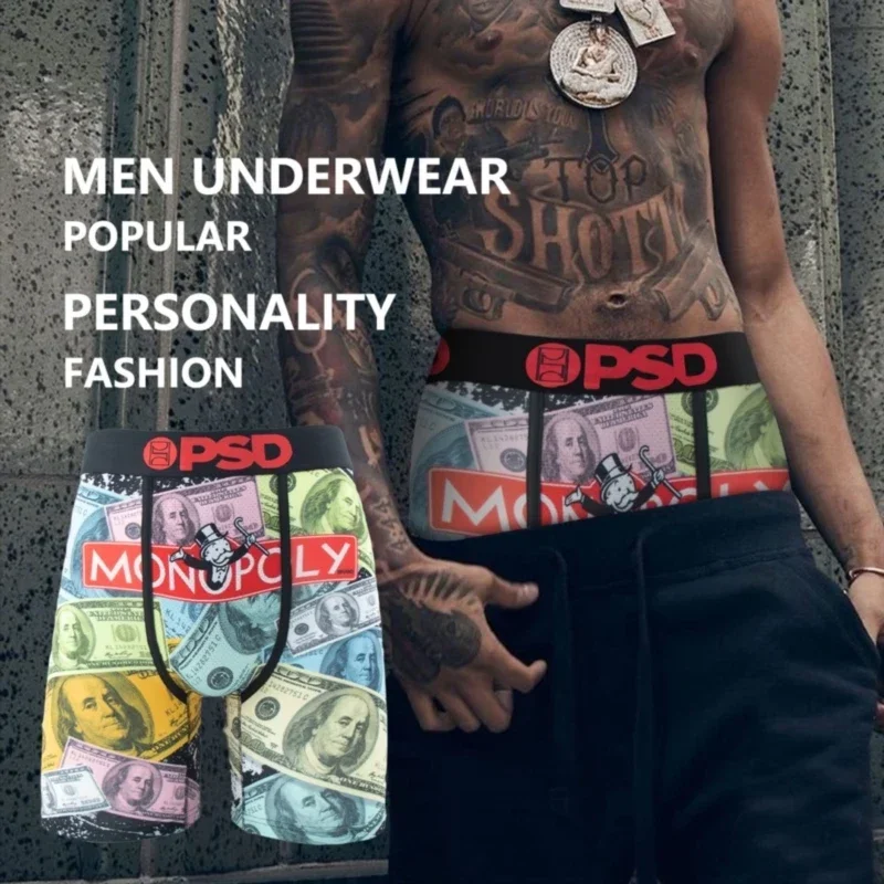 Sexy Printed Men Underwear Boxer Nylon Breathable Crotch Man Boxer Briefs Leisure Men's Panties Plus Size Mens Underpants Boxers
Sexy Printed Men Underwear Boxer Nylon Breathable Crotch Man Boxer Briefs Leisure Men's Panties Plus Size Mens Underpants Boxers