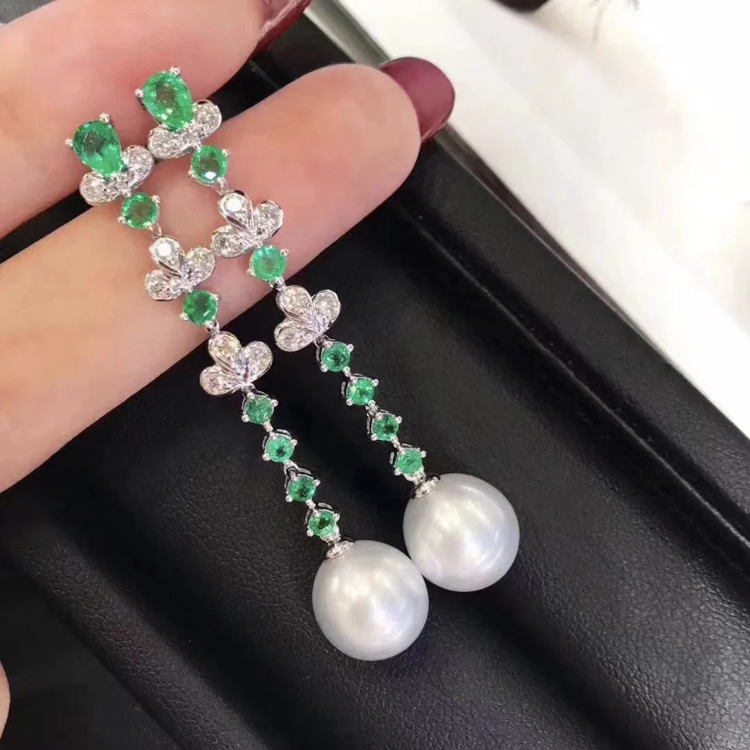 Natural Pearl Earrings Seiko S925 Silver Freshwater Edison Pearl Earrings Inlaid with High Quality High Carbon Diamonds
Natural Pearl Earrings Seiko S925 Silver Freshwater Edison Pearl Earrings Inlaid with High Quality High Carbon Diamonds