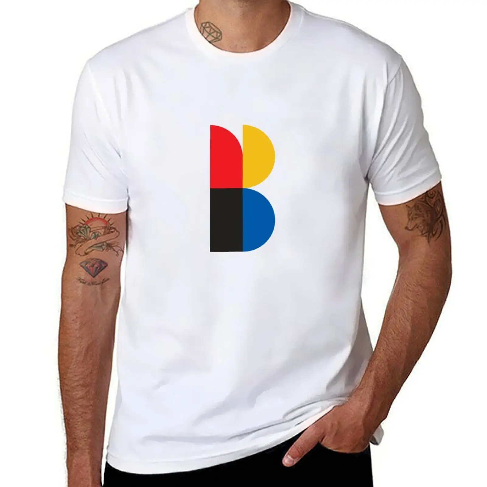 BAUHAUS B T-Shirt t shirt for man t shirts cotton 100% g man t shirts for men T-Shirt
BAUHAUS B T-Shirt t shirt for man t shirts cotton 100% g man t shirts for men T-Shirt