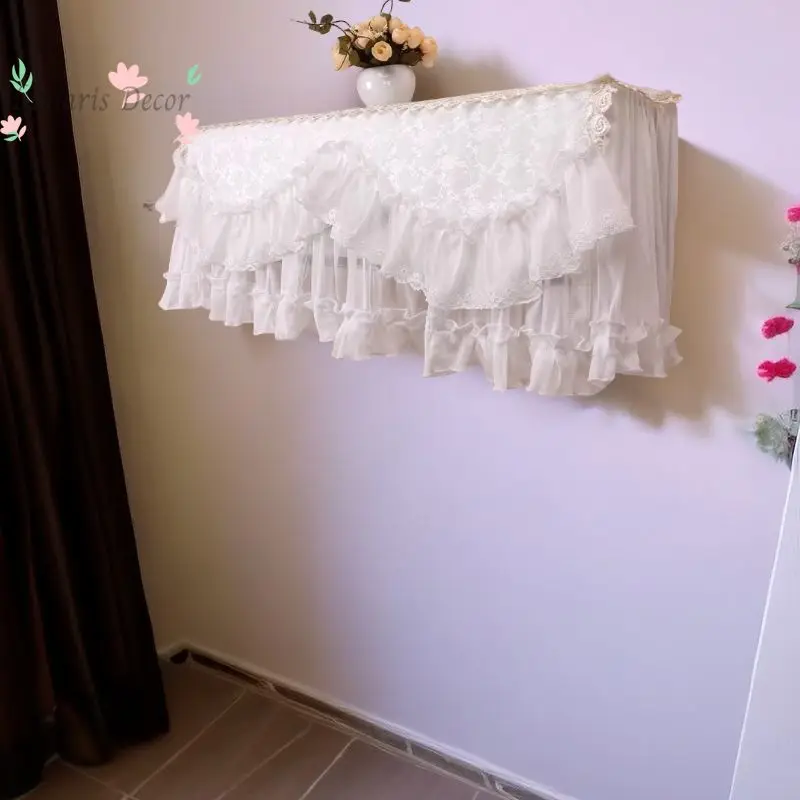White lace bedroom hang-up air conditioner cover turn on do not take dust cover decorative cover
White lace bedroom hang-up air conditioner cover turn on do not take dust cover decorative cover