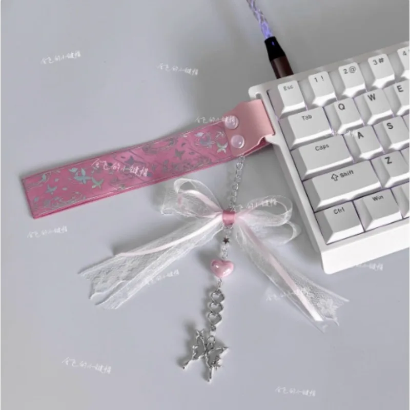 Clove Ribbon Keyboard Decor Compatible With Wooting Made68 Cute Mechanical Keyboard Ornament Esports Gaming Accessory
Clove Ribbon Keyboard Decor Compatible With Wooting Made68 Cute Mechanical Keyboard Ornament Esports Gaming Accessory