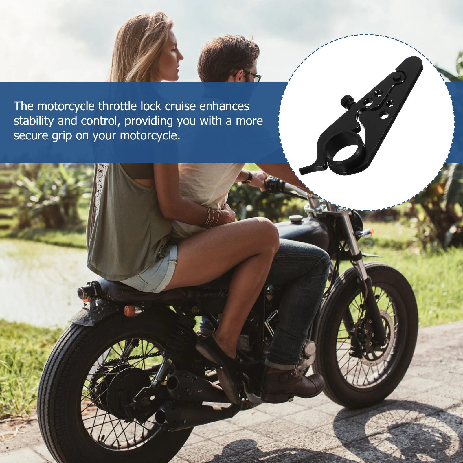 Universal Motorcycle Lock Aluminum Motorbike Assist Handle Clip Portable Cruise Control Motorcycle Accessories Throttle Lock
Universal Motorcycle Lock Aluminum Motorbike Assist Handle Clip Portable Cruise Control Motorcycle Accessories Throttle Lock