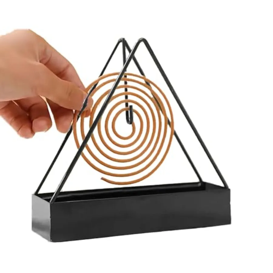 Designer Portable Iron Mosquito Coil Holder with Handle - Fireproof Material Incense Holder
Designer Portable Iron Mosquito Coil Holder with Handle - Fireproof Material Incense Holder