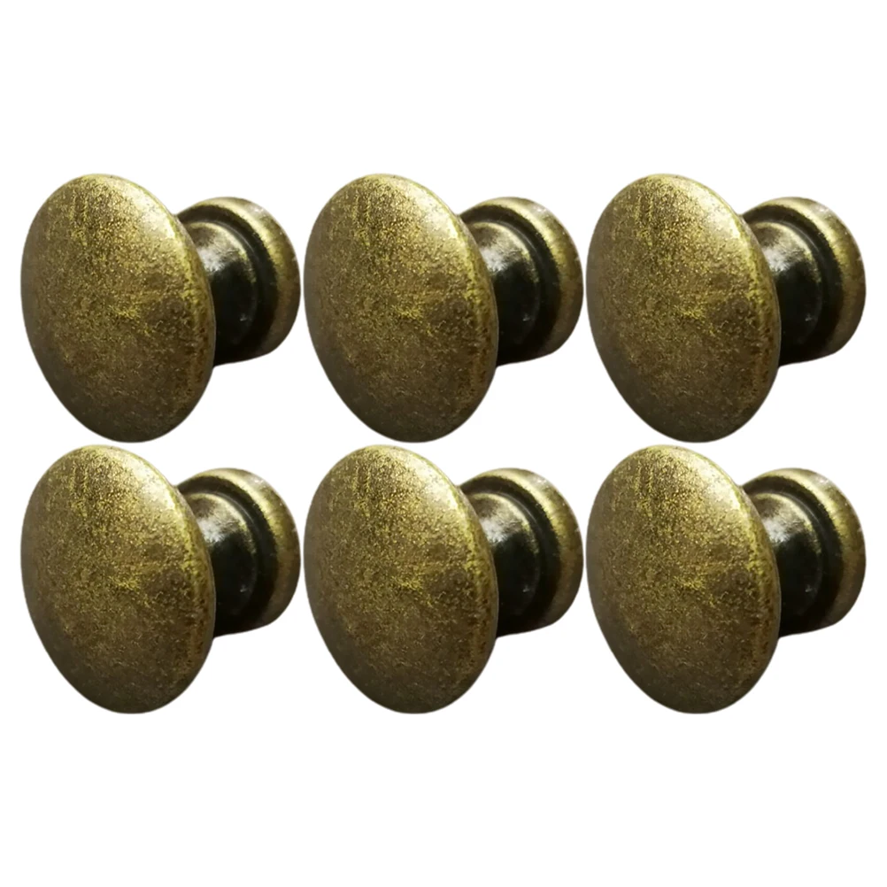 6 Pcs Single Hole Pull H les Zinc Alloy Retro Bronze Round Drawer Knobs Cabinet Wardrobe Bookshelf Hardware Durable Easy
6 Pcs Single Hole Pull H les Zinc Alloy Retro Bronze Round Drawer Knobs Cabinet Wardrobe Bookshelf Hardware Durable Easy