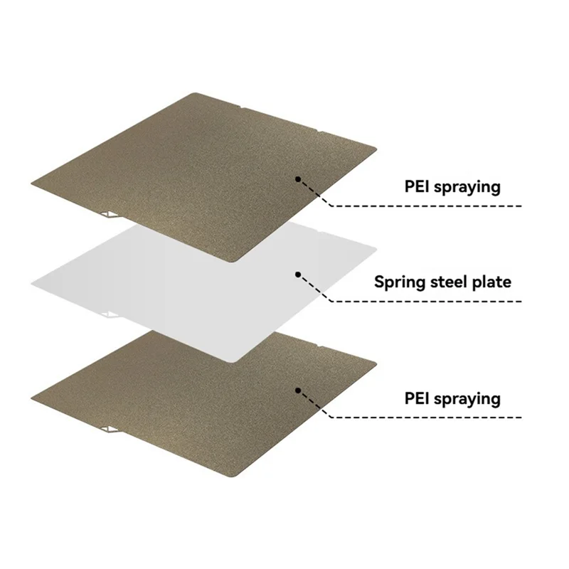 Build Plate 264X276mm PEI For Anycubic Kobra S1- Double-Side Coated Pei Steel Sheet Replacement Board
Build Plate 264X276mm PEI For Anycubic Kobra S1- Double-Side Coated Pei Steel Sheet Replacement Board