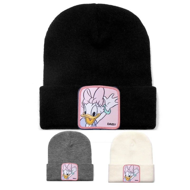 Anime Cartoon Hat Disney Daisy Cold Cap Hip-hop Street Dance Hat Winter Wool Cap Rolled Knit Solid Unisex Cap
Anime Cartoon Hat Disney Daisy Cold Cap Hip-hop Street Dance Hat Winter Wool Cap Rolled Knit Solid Unisex Cap