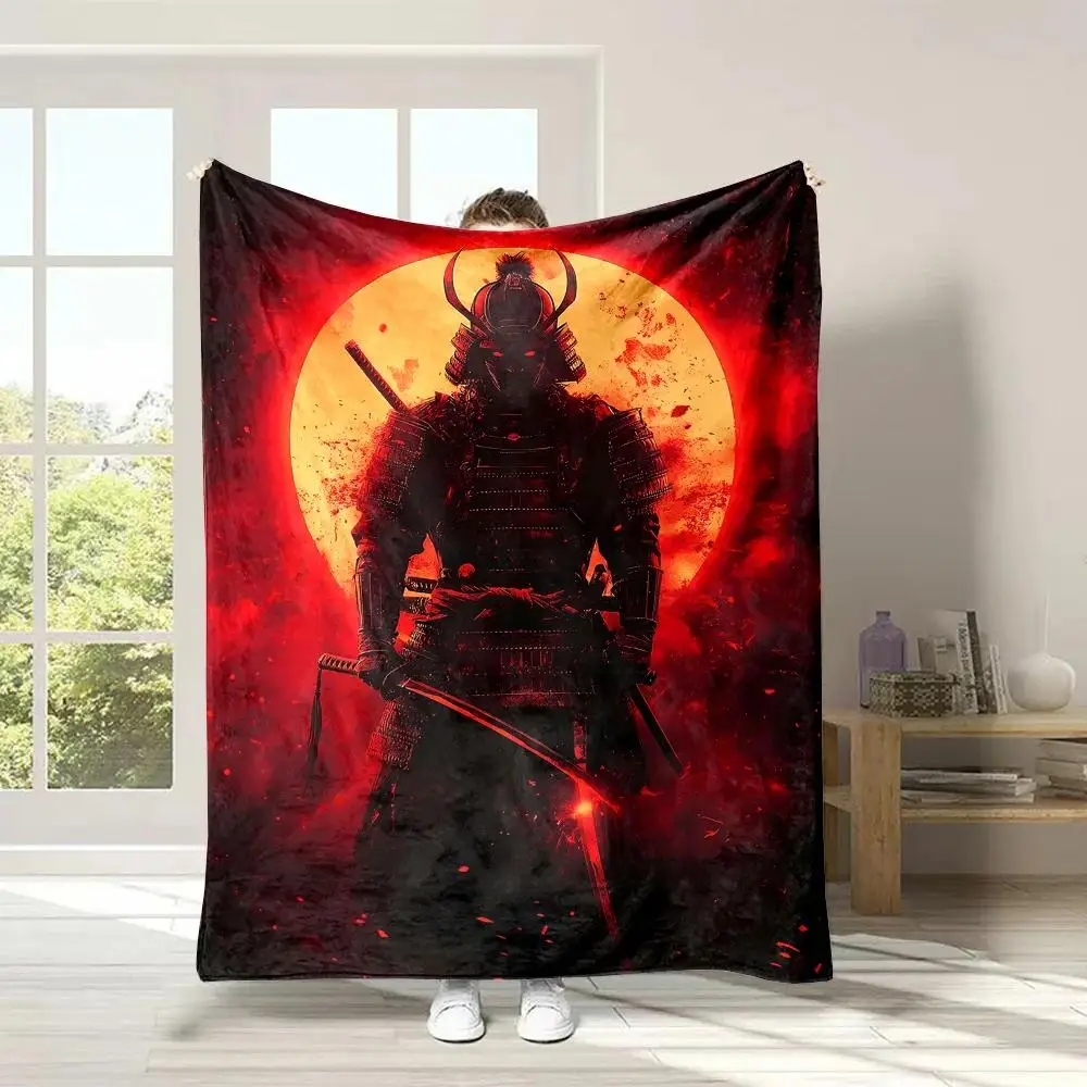 Japanese Samurai Under Blood Moon Throw Blanket Soft Flannel Reversible AllSeason Comfort for Bed Sofa Camping Unique Design
Japanese Samurai Under Blood Moon Throw Blanket Soft Flannel Reversible AllSeason Comfort for Bed Sofa Camping Unique Design