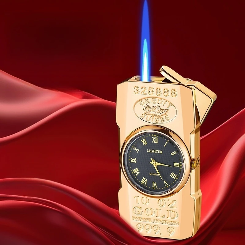 Personalized Quartz Dial Direct Flame Inflatable Lighter, Embossed Pattern To Give Boyfriend Exquisite Gifts, Cigarette Lighter
Personalized Quartz Dial Direct Flame Inflatable Lighter, Embossed Pattern To Give Boyfriend Exquisite Gifts, Cigarette Lighter