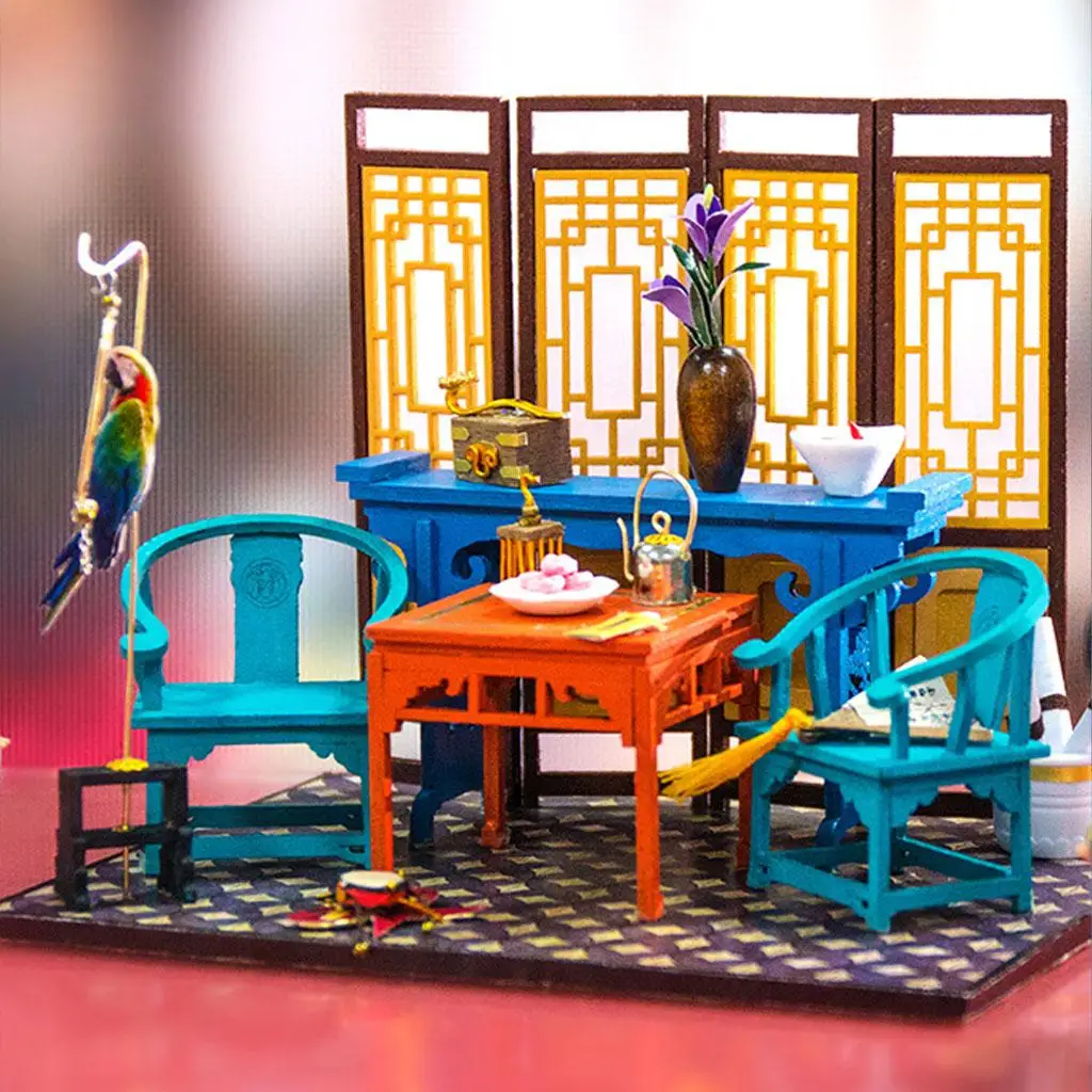with & Accessories, Creative LED Light Wood Vintage Architecture, 3D Puzzles Birthday Gift for Kids and Adults
with & Accessories, Creative LED Light Wood Vintage Architecture, 3D Puzzles Birthday Gift for Kids and Adults