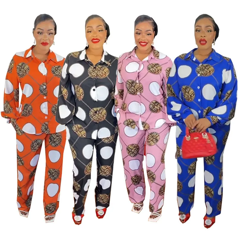 Printed Long Sleeved Shirt Paired Elastic Pants Casual Set, Basic Women's Clothing With Running Volume
Printed Long Sleeved Shirt Paired Elastic Pants Casual Set, Basic Women's Clothing With Running Volume