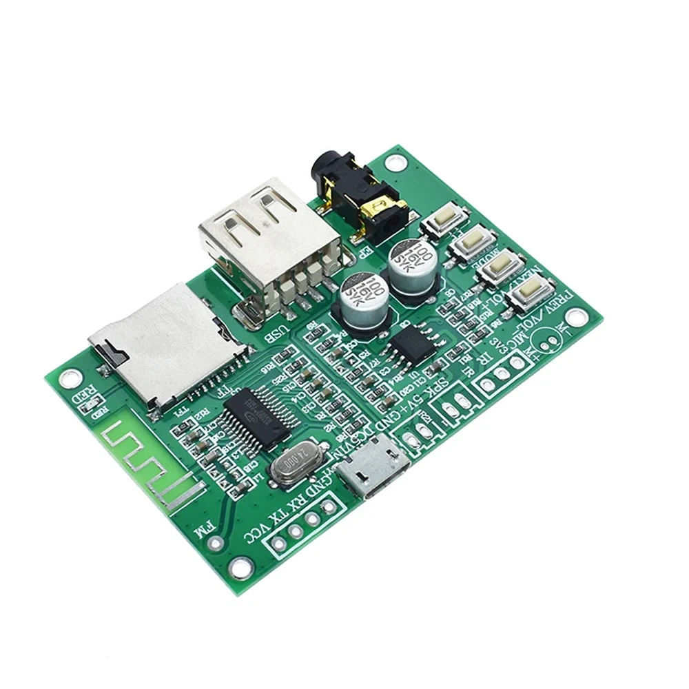 BT201 Bluetooth Module Dual Mode 5.0 Lossless Audio Power Amplifier Board Module Tf Card U Disk Ble Spp Serial Port
BT201 Bluetooth Module Dual Mode 5.0 Lossless Audio Power Amplifier Board Module Tf Card U Disk Ble Spp Serial Port