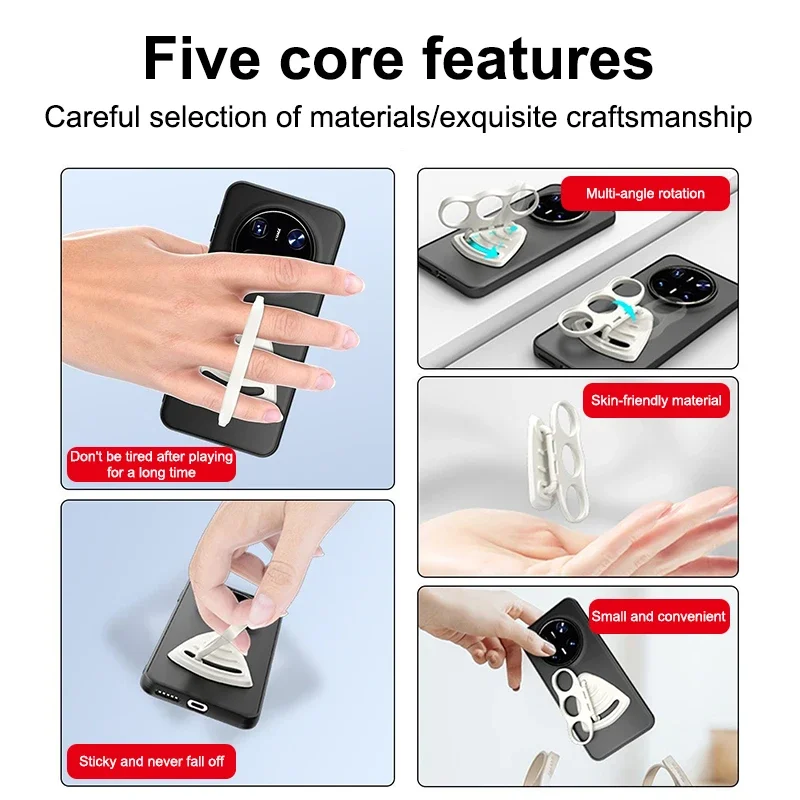 Foldable Rotatable Finger Ring Stand For Phones; Multi-Angle Phone Holder Bracket Back Sticker
Foldable Rotatable Finger Ring Stand For Phones; Multi-Angle Phone Holder Bracket Back Sticker
