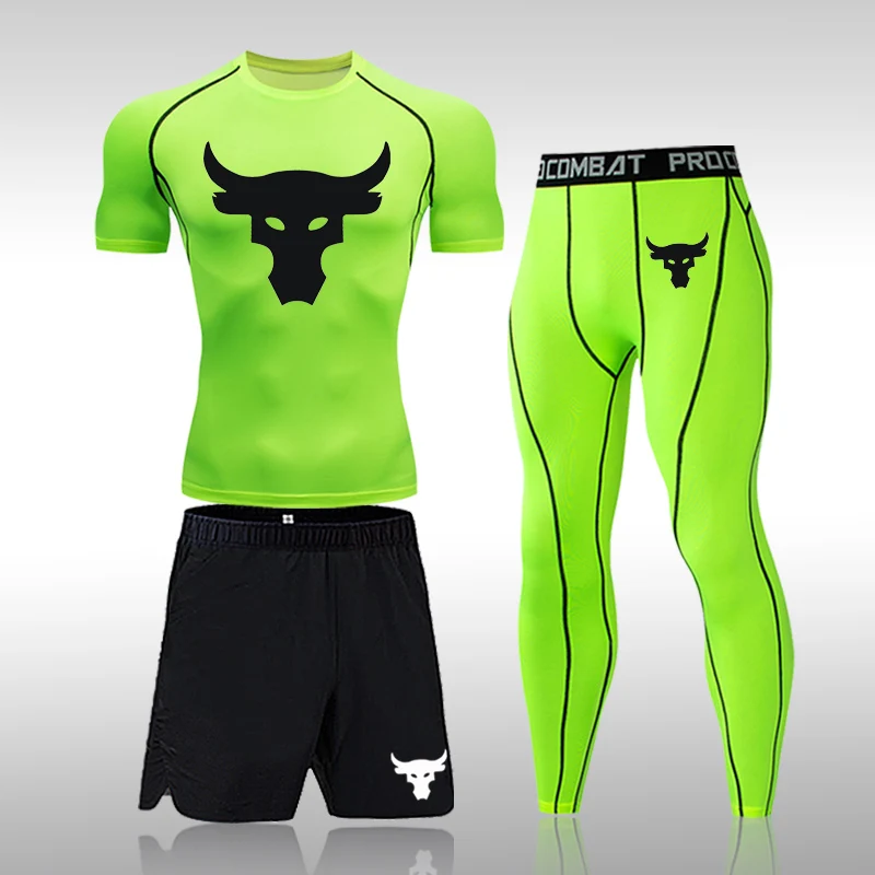 Men's Compression Sportswear Suits Gym Tights Training Clothes Workout Jogging Sports Set Running Rashguard Tracksuit For Men
Men's Compression Sportswear Suits Gym Tights Training Clothes Workout Jogging Sports Set Running Rashguard Tracksuit For Men