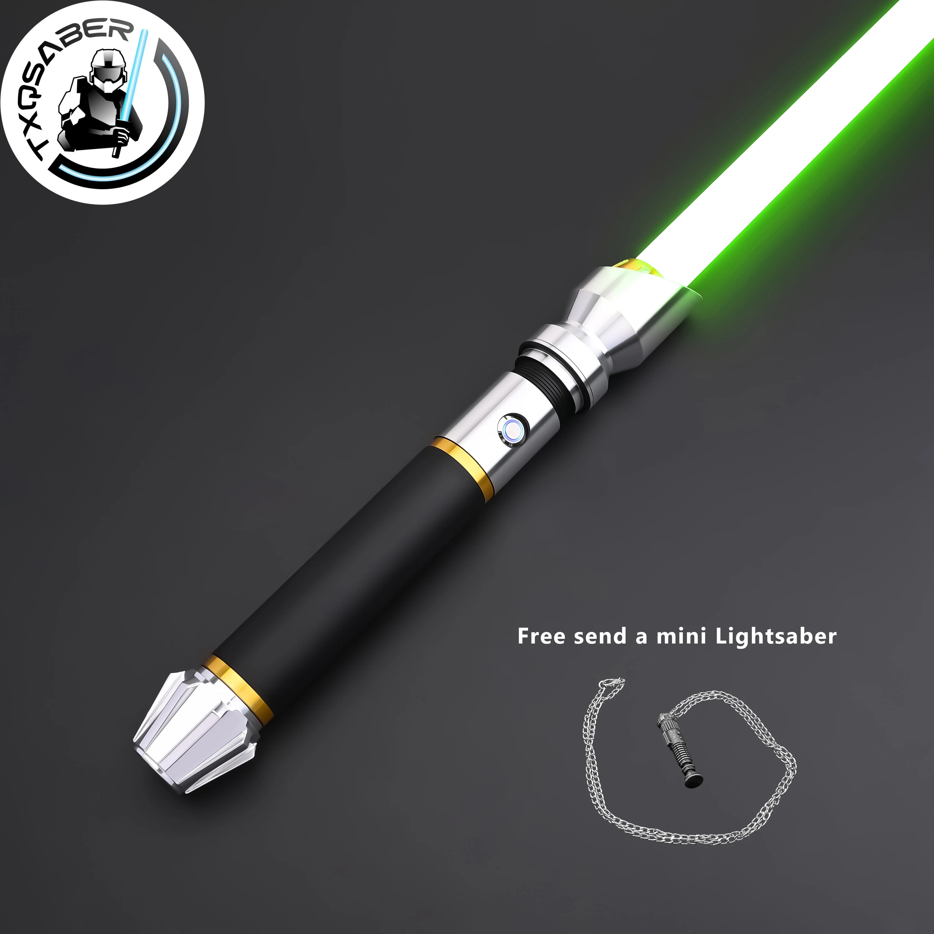 TXQSABER Lightsaber Lotus RGB Pixel Lasersword Heavy Dueling Metal Handle Smooth Swing FOC Blaster Light Sword for Cosplay Toys
TXQSABER Lightsaber Lotus RGB Pixel Lasersword Heavy Dueling Metal Handle Smooth Swing FOC Blaster Light Sword for Cosplay Toys