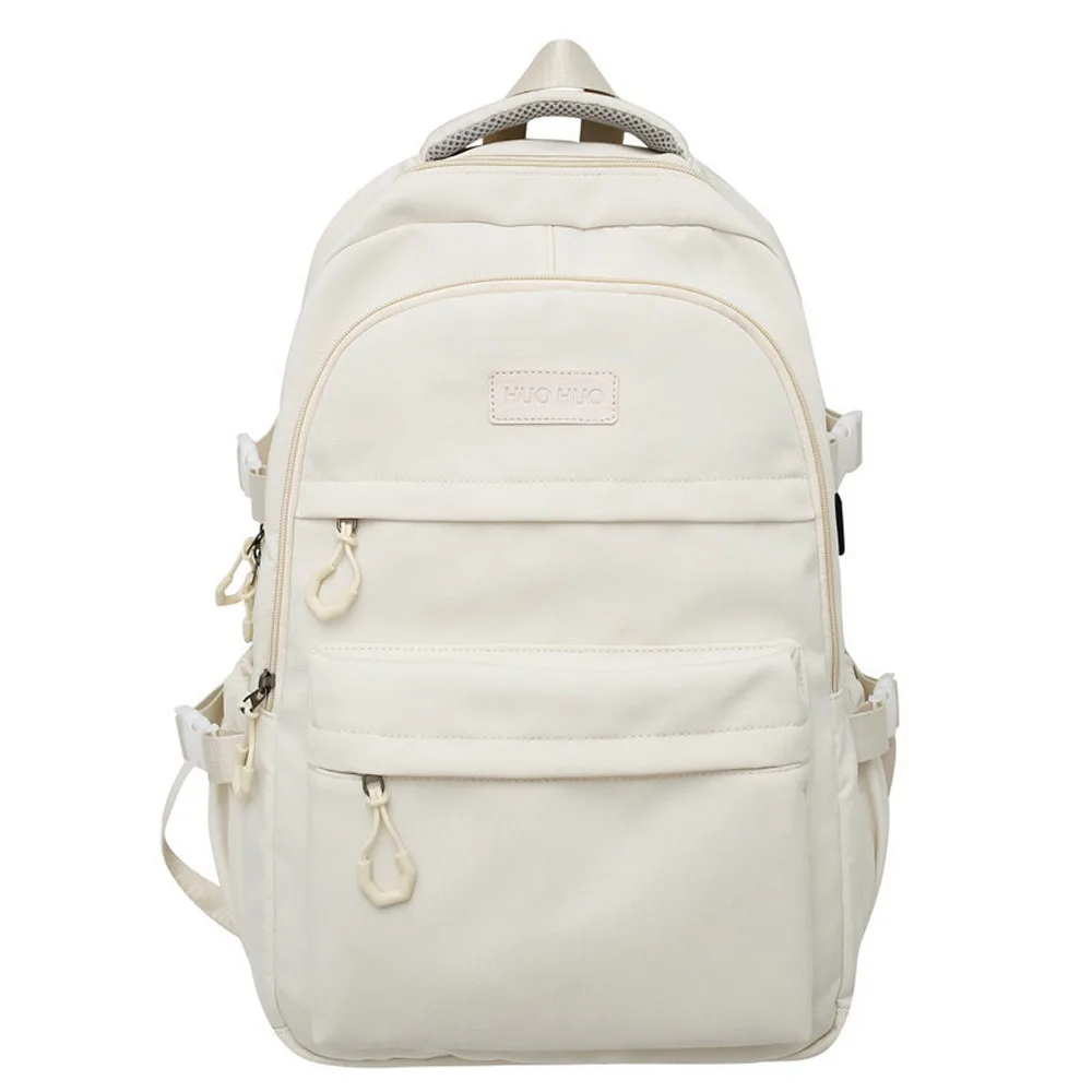 Trendy Nylon Backpack Lightweight Alleviate Burden Bookbags Large Capacity Schoolbag School Use
Trendy Nylon Backpack Lightweight Alleviate Burden Bookbags Large Capacity Schoolbag School Use