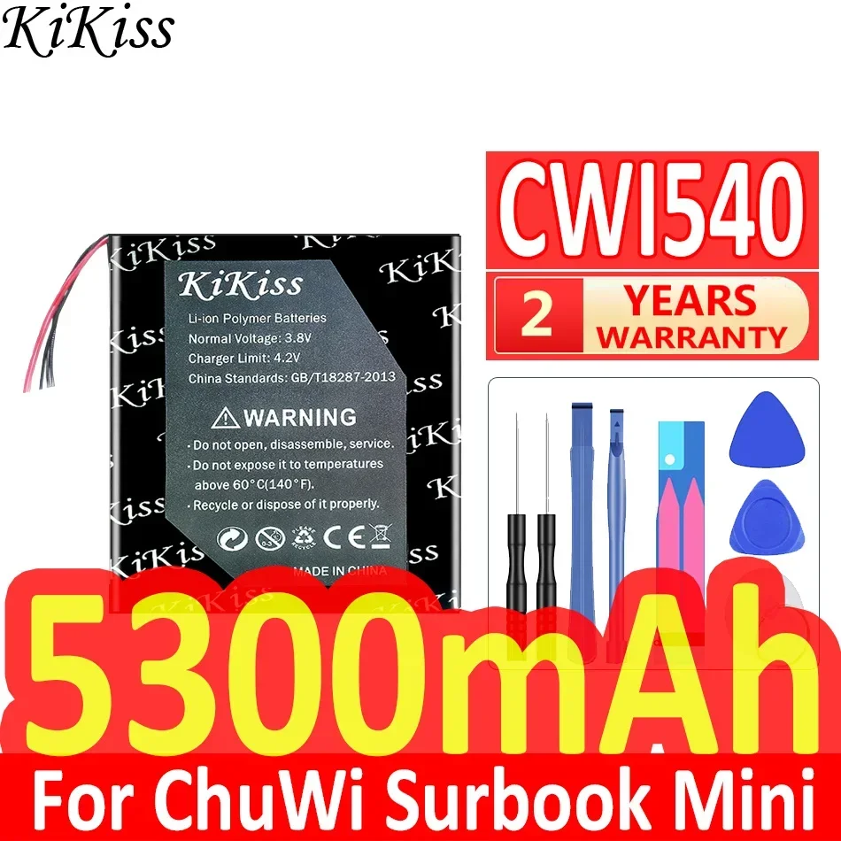 Аккумулятор для мини-ноутбука ChuWi Surbook, аккумулятор большой емкости 5300 мАч
Аккумулятор для мини-ноутбука ChuWi Surbook, аккумулятор большой емкости 5300 мАч