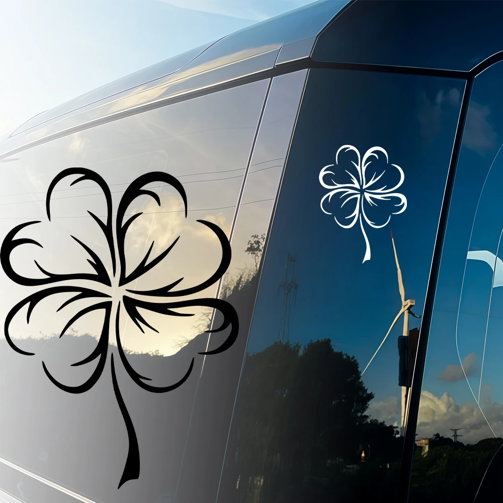 Four Leaf Clover Waterproof Vinyl Sticker, Lucky Pattern Decal for Motorcycle Helmet Car Bumper
Four Leaf Clover Waterproof Vinyl Sticker, Lucky Pattern Decal for Motorcycle Helmet Car Bumper