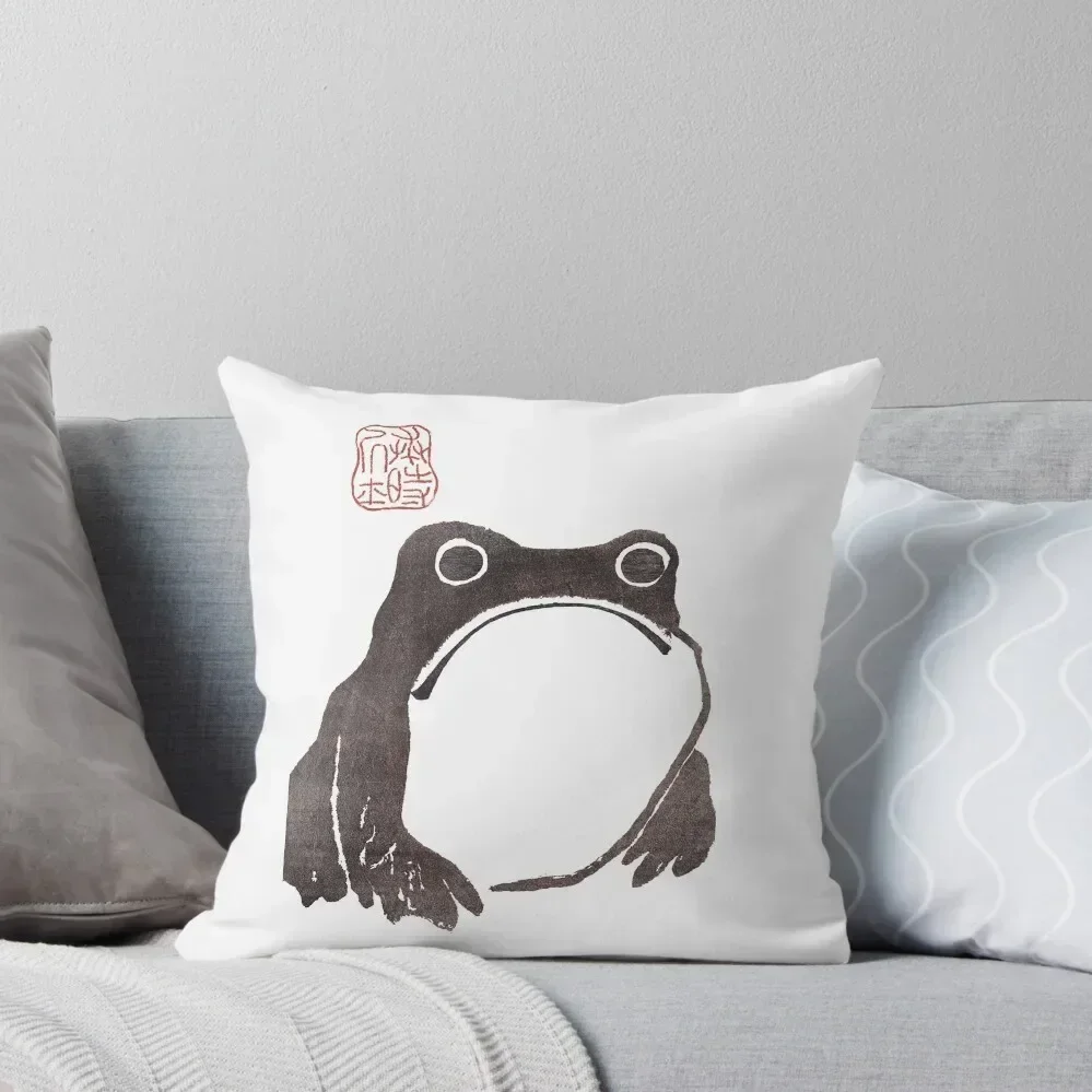 Grumpy Frog - Matsumoto Hoji Throw Pillow Christmas Pillowcase New year Christmas Covers pillow
Grumpy Frog - Matsumoto Hoji Throw Pillow Christmas Pillowcase New year Christmas Covers pillow