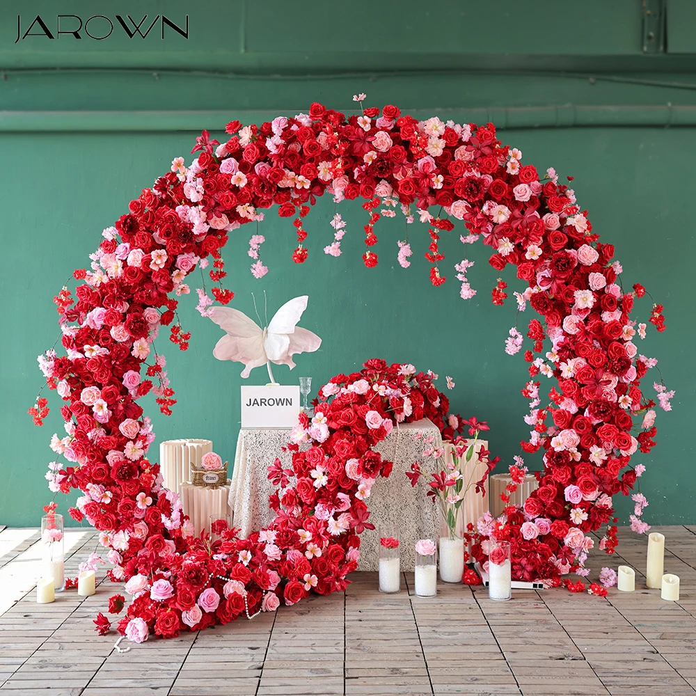 Red Pink Series Artificial Rose Cherry Blossom Flower Runner for Wedding Event Decoration Arch Decor Props Customized J2814
Red Pink Series Artificial Rose Cherry Blossom Flower Runner for Wedding Event Decoration Arch Decor Props Customized J2814