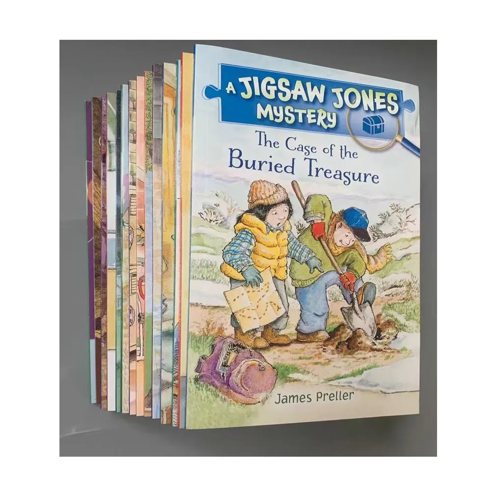 14 Volumes Little Detective Jigsaw Jones Kids Storybook Picture Comic Book in English Libros Livros
14 Volumes Little Detective Jigsaw Jones Kids Storybook Picture Comic Book in English Libros Livros