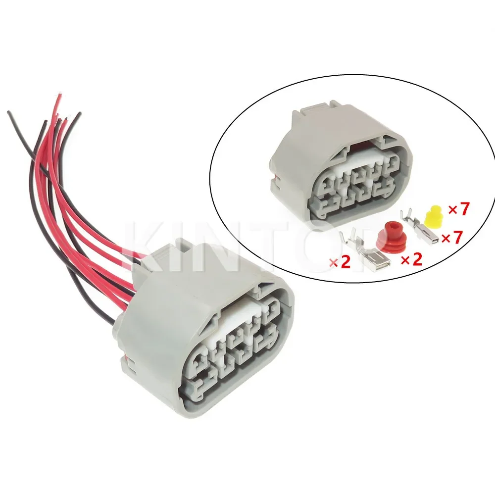 1 Set 9 Pins 2.2 4.8 Series AC Assembly Waterproof Connector Car Electrical Plug Auto Accessories 90980-11784 7283-1296-40
1 Set 9 Pins 2.2 4.8 Series AC Assembly Waterproof Connector Car Electrical Plug Auto Accessories 90980-11784 7283-1296-40