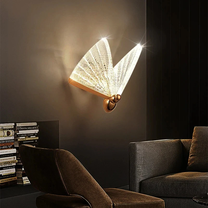 Butterfly Wall Decor Nordic Indoor Lighting Home Decoration LED Wall Lamps Led Lamp for Bedside Background Wall Living Room
Butterfly Wall Decor Nordic Indoor Lighting Home Decoration LED Wall Lamps Led Lamp for Bedside Background Wall Living Room