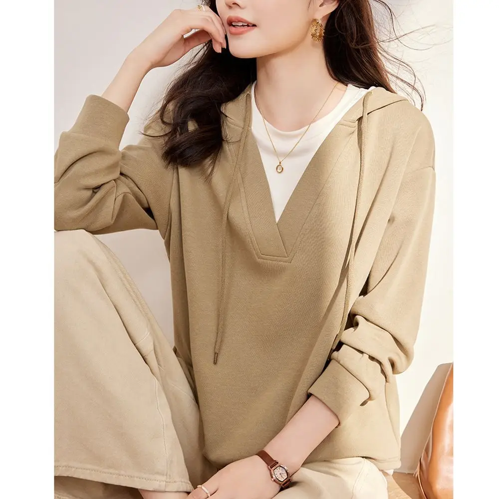Women Casual Print Loose Hoodies Spring Long Sleeve Hooded Sweatshirt Harajuku Simple Tops Lazy Style Pullover 2024 Streetwear
Women Casual Print Loose Hoodies Spring Long Sleeve Hooded Sweatshirt Harajuku Simple Tops Lazy Style Pullover 2024 Streetwear