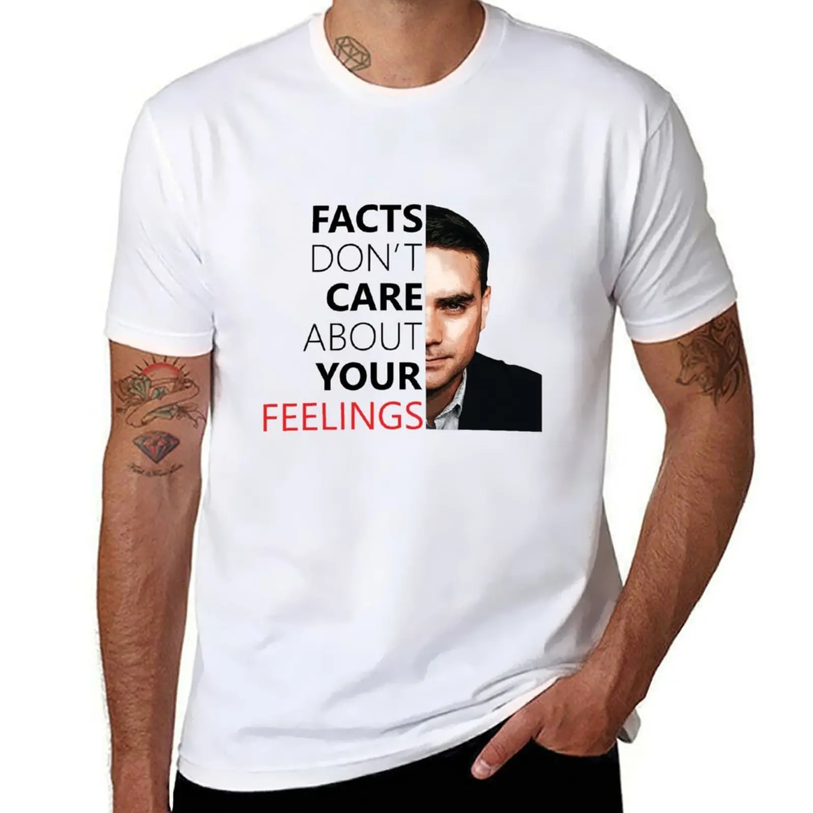 Ben Shapiro Facts Don't Care About Your Feelings T-Shirt t shirts for man graphic funny T-Shirt
Ben Shapiro Facts Don't Care About Your Feelings T-Shirt t shirts for man graphic funny T-Shirt