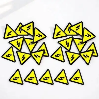 25Pcs Warning Sign Stickers High Voltage Durable Adhesive Electric Panel Labels Caution Safety Electrical Warning Stickers
25Pcs Warning Sign Stickers High Voltage Durable Adhesive Electric Panel Labels Caution Safety Electrical Warning Stickers