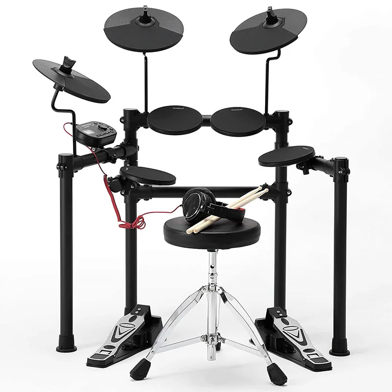 Hooqu Musical Instrument Batteries Electronic Professional Drum Kits Drum Set
Hooqu Musical Instrument Batteries Electronic Professional Drum Kits Drum Set