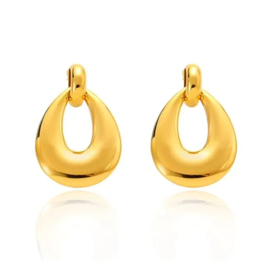 Chunky Teardrop Stud Earrings for Women 14K Gold Plated Stainless Steel Statement Waterdrop Earring Minimalist Jewelry Gifts fo
Chunky Teardrop Stud Earrings for Women 14K Gold Plated Stainless Steel Statement Waterdrop Earring Minimalist Jewelry Gifts fo
