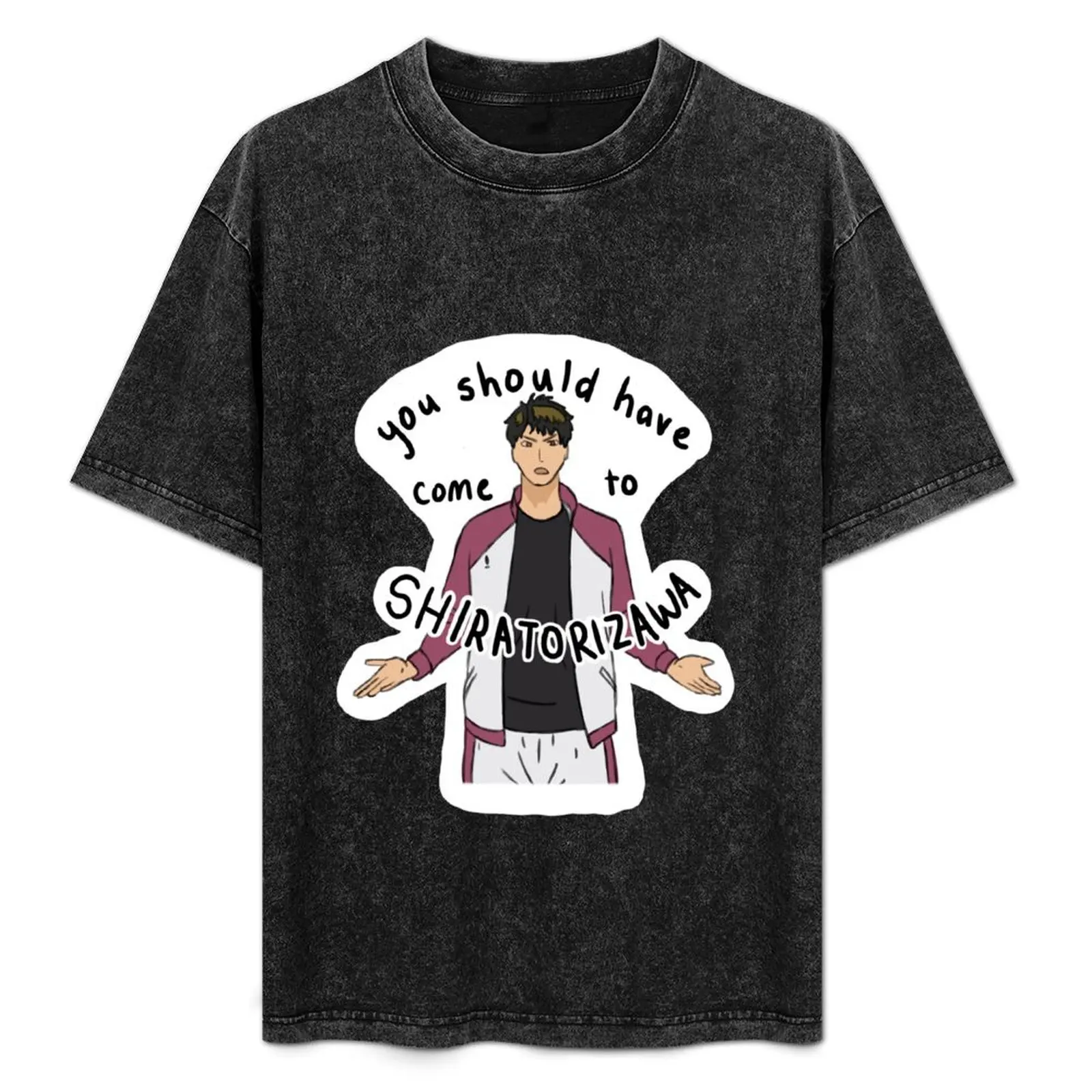 You should have come to Shiratorizawa pt. 2 T-Shirt Casual Graphic Print Tee
You should have come to Shiratorizawa pt. 2 T-Shirt Casual Graphic Print Tee