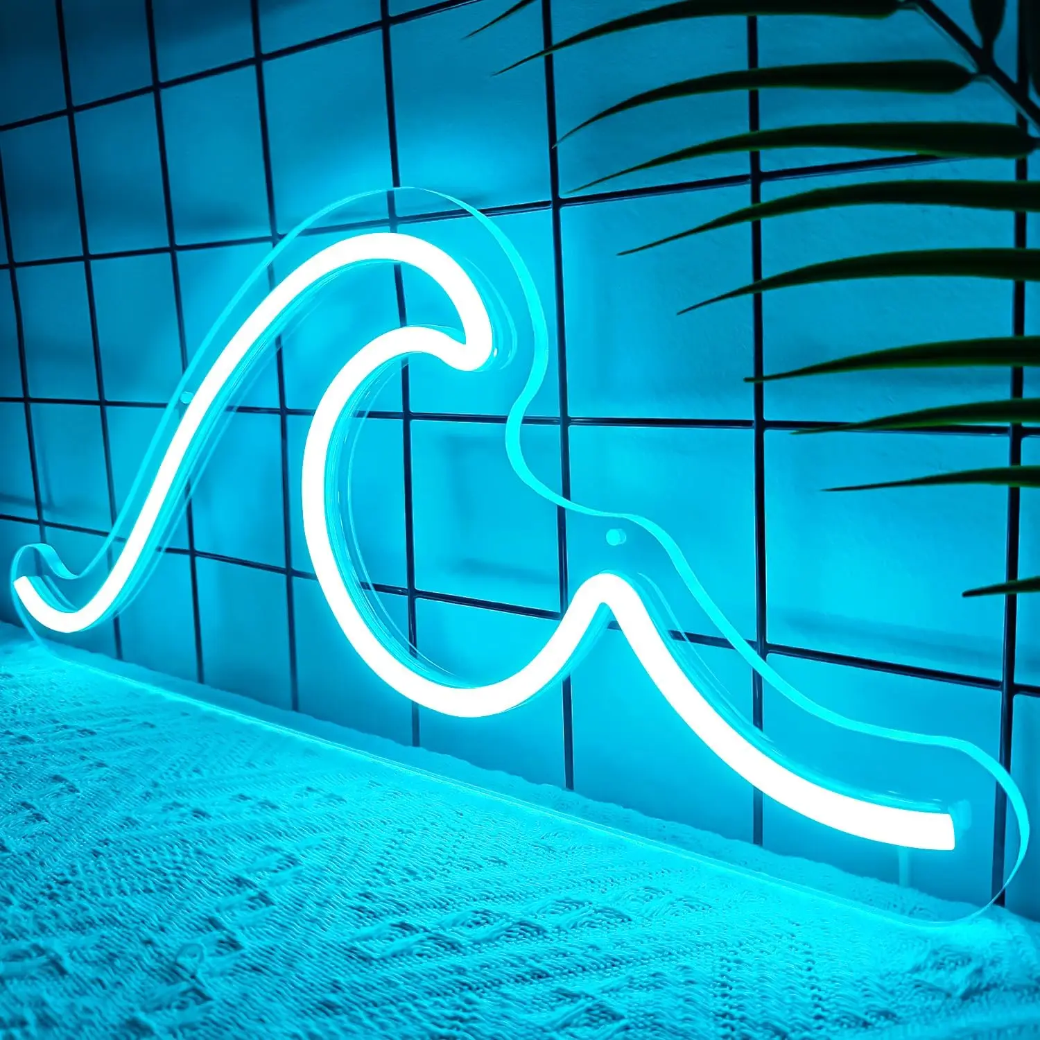 Party Neon Sign Wave Decor Light Cyberpunk gradient light, dazzling crisp, tech aesthetic
Party Neon Sign Wave Decor Light Cyberpunk gradient light, dazzling crisp, tech aesthetic