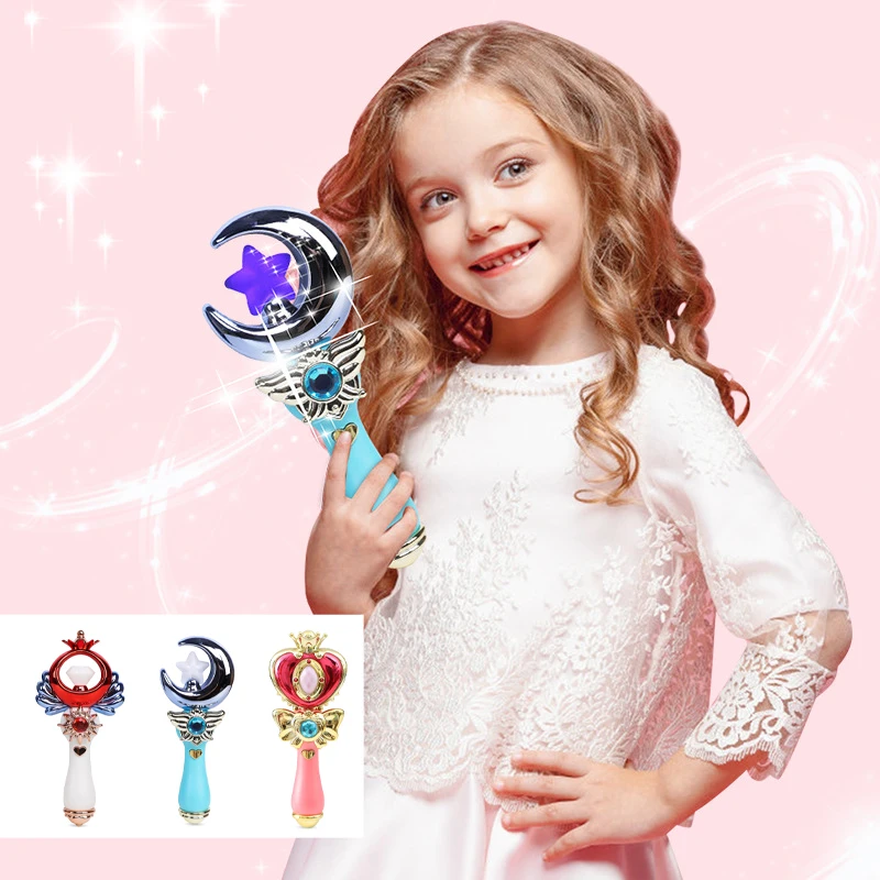 Luminous LED Night Light Magic Wand with Music Flash Glowing Stick Children Girl Princess Fairy Wand Creative Toy Gift
Luminous LED Night Light Magic Wand with Music Flash Glowing Stick Children Girl Princess Fairy Wand Creative Toy Gift
