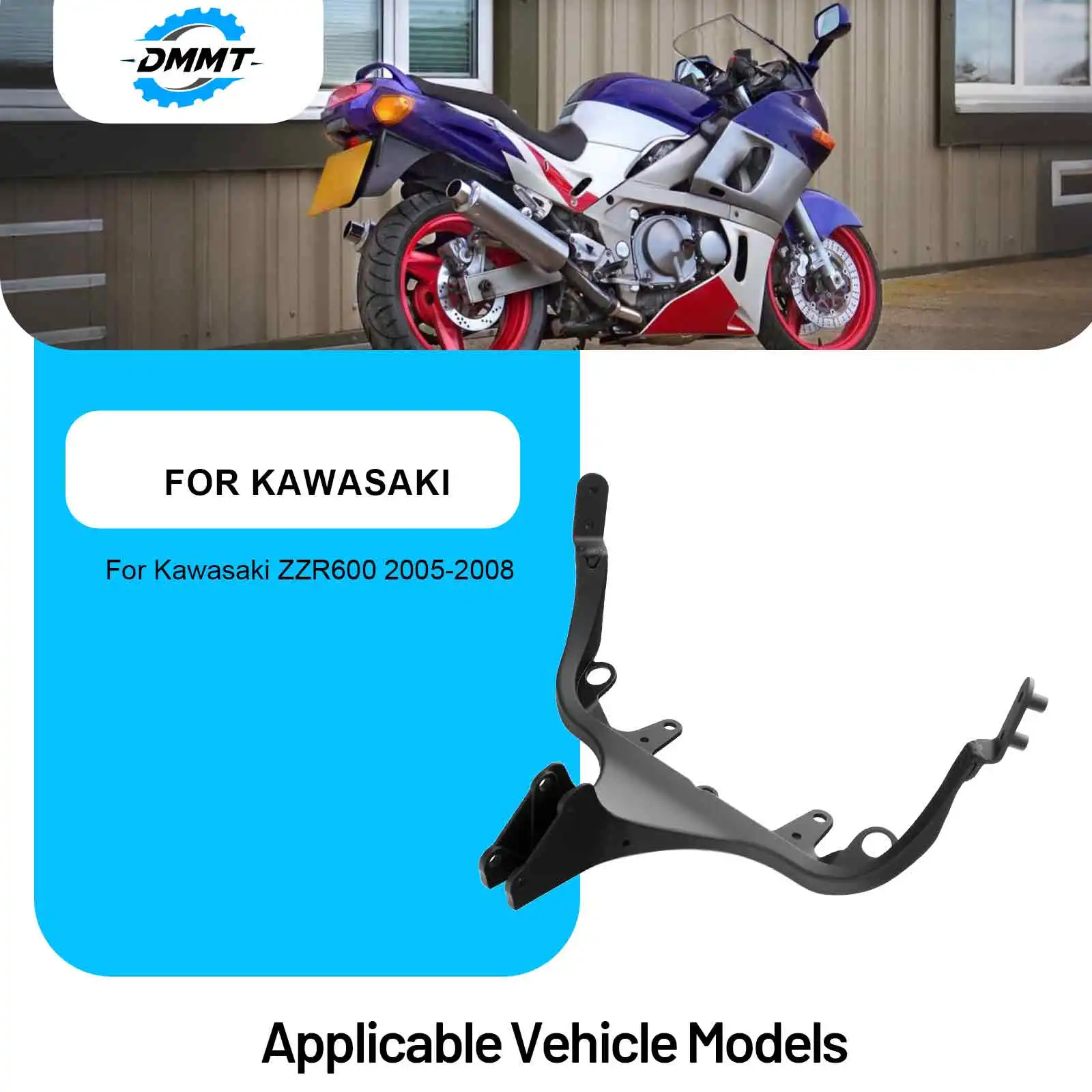 For Kawasaki ZZR600 2005-2008 Motorcycle headlight bracket motorcycle front upper bracket fairing bracket motorcycle
For Kawasaki ZZR600 2005-2008 Motorcycle headlight bracket motorcycle front upper bracket fairing bracket motorcycle