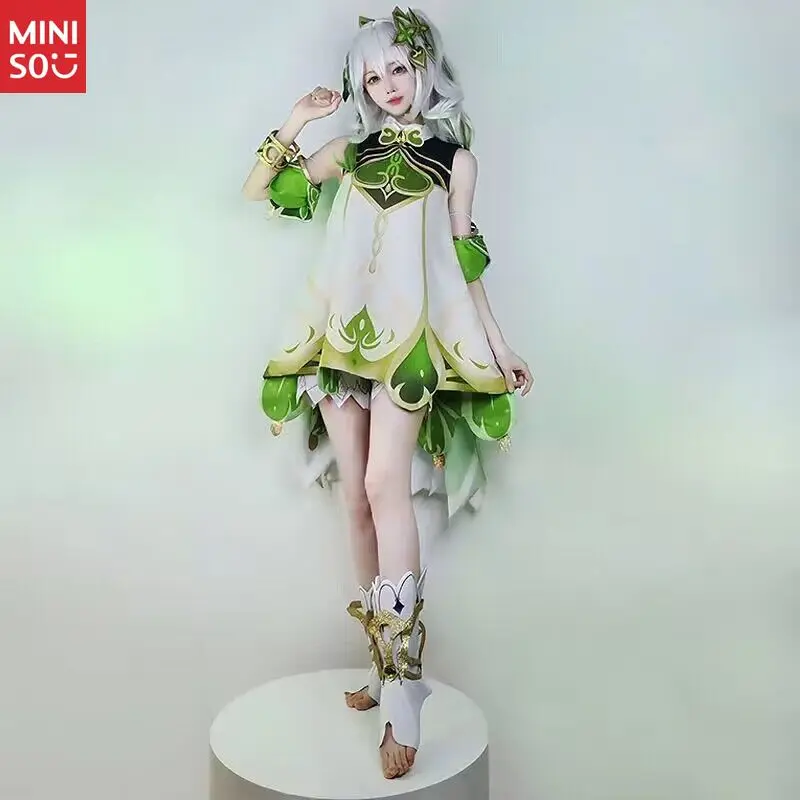 Small Auspicious Grass God Cos Suit, Xunada Adult Children's Women's Game Suit Set, Dark Pattern Double-layer Fabric. 
Small Auspicious Grass God Cos Suit, Xunada Adult Children's Women's Game Suit Set, Dark Pattern Double-layer Fabric.