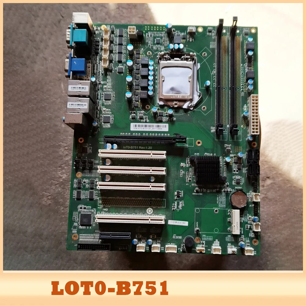LOT0-B751 Industrial control motherboard LGA1155 Supports 2-3 generations i3/i5/i7 CPU LOT0-B751 Rev: 1.20
LOT0-B751 Industrial control motherboard LGA1155 Supports 2-3 generations i3/i5/i7 CPU LOT0-B751 Rev: 1.20