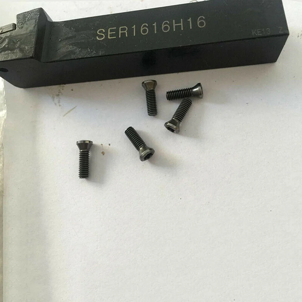 Основные аксессуары, 10 шт., стальные винты Torx, предназначенные для большинства токарных станков с ЧПУ и для замены вставок, легко подходят
Основные аксессуары, 10 шт., стальные винты Torx, предназначенные для большинства токарных станков с ЧПУ и для замены вставок, легко подходят